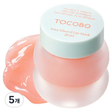 토코보 비타 글레이즈드 립 마스크 20ml, 1개입, 5개