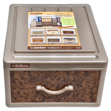 KEYWAY 聯府 核桃木抽屜整理箱, 核桃木, 1個