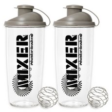 MOONIL CHEMICAL-關閉 搖搖杯 550ml + 攪拌球組合, 混合色, 2套