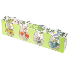 포트메리온 보타닉가든 유리컵 4종 세트, 혼합색상, 1세트