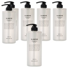 아브카 퓨어 앤 마일드 바디워시 블랑쉬, 800ml, 6개