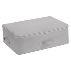 Mass 生活好物 牛津布棉被收納袋 衣物整理袋 衣櫃收納好幫手, 大號, 灰色, 1入, 1個