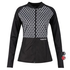 luxgolf 女款 Jet 圖案拉格蘭袖夾克 JB4S814W