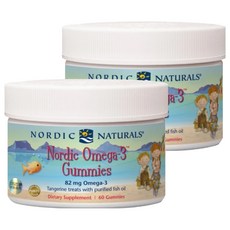 Nordic Naturals 甜橘QQ軟糖 NN01, 60顆, 180g, 2罐