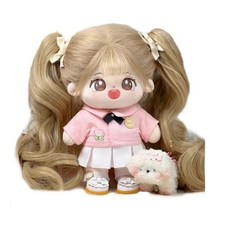 모카돌 솜인형옷 파스텔 튤립 스쿨룩, 1개, 핑크, 20cm