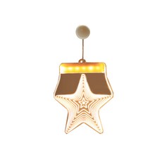 Yogomoji 3D LED 室內裝飾燈 星星, 單一顏色
