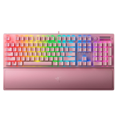 RAZER 雷蛇 BlackWidow 黑寡婦 V3 幻彩版 機械式電競鍵盤 (英文), RZ03-03541800-R3M1, 綠軸, 粉晶