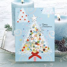 From&To 聖誕卡 + 信封套組 S1027q2, 混合顏色, 12套