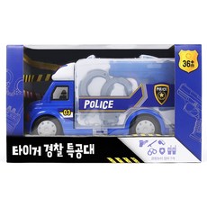 MY LITTLE TIGER 老虎警察突擊隊汽車玩具, 混色