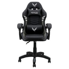 빅트랙 라이트 게이밍의자 A-02, 블랙+그레이