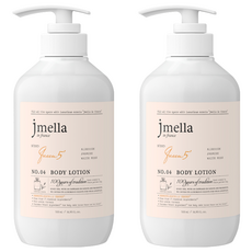 jmella 法式漫舞香水身體乳液 No.04 Queen 5 弱酸性溫和配方 無添加17種化學成分 500ml, 2瓶