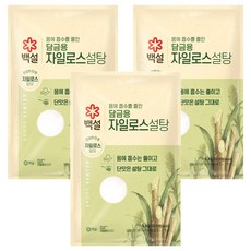 백설 담금용 자일로스 설탕, 5kg, 3개