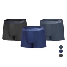 mogrami 男款 Skinism 羅紋平口褲 3件組