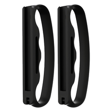 中國 iplay switch 拳擊握把 握把套 手腕帶 黑色x2 副廠, 黑, 1入