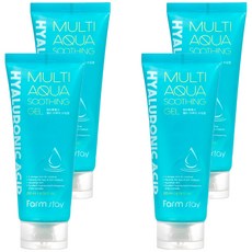 Farm stay 玻尿酸多效舒緩凝膠, 200ml, 4個