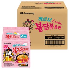 불닭볶음면 까르보 130g, 32개