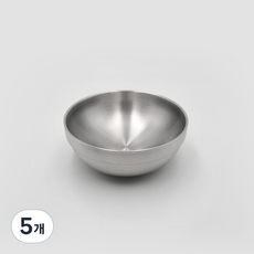 스텐 무광 이중탕기 16cm, 5개