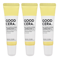 HOLIKA HOLIKA 超級神經醯胺護唇油, 無色, 3條, 10g