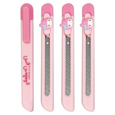 바이하츠 포켓 커터칼 소 P-MMCT, 마이멜로디, 4개