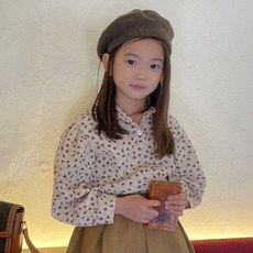 Neul女童款羅紋馬雷特長袖襯衫