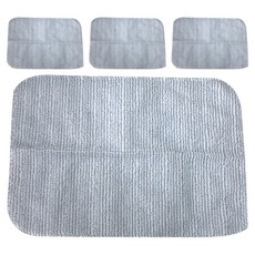 雙夾補充拖把布 M10, 4個