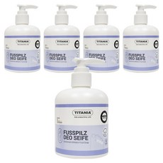 TITANIA 足部清潔露, 300ml, 5個, 1入