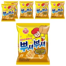 오뚜기 뿌셔뿌셔 버터오징어맛, 90g, 6개