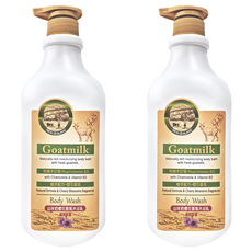 She'S 山羊奶櫻花香氛沐浴乳, 1L, 2瓶