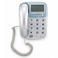 SAMPO 聲寶 來電顯示型有線電話 銀色, HT-W507L