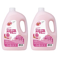碧珍 高級衣物香氛柔軟精 粉紅玫瑰香, 3L, 2瓶