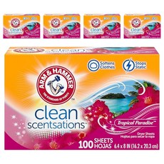 ARM&HAMMER 衣物柔軟片 熱帶天堂香氛, 5個, 100片