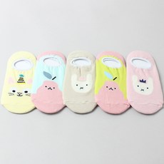 Kids Future 兒童芒果船型襪 5雙