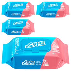 Scott 可麗舒 擦拭細菌 廚房殺菌濕巾, 80個, 4套