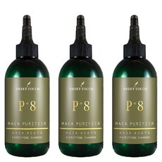 SWEET TOUCH 直覺 頭皮賦活調理淨化液, 3瓶, 200ml