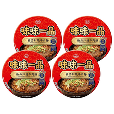味丹 味味一品 極品紅燒牛肉麵, 4入