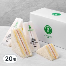 그린래빗 삼색샌드위치, 80g, 20개