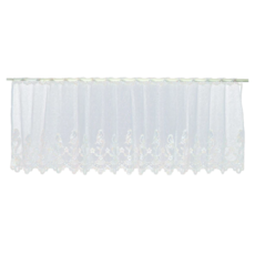 LASSLEY 門簾紗 喜悅鳥 穿桿式 聚酯纖維, 125 x 43cm