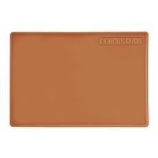 minikoioi 矽膠餐墊, 焦糖棕, 1個