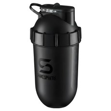 SHAKESPHERE 經典款膠囊雪克杯 700mL 容量 最大容量888mL 含半圓形杯蓋, 鏡面黑色, 1個