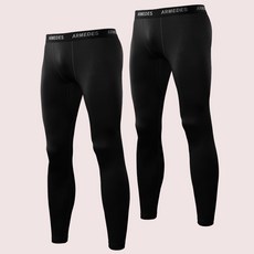 ARMEDES 男女通用 發熱刷毛內搭褲 AR-23 2件組