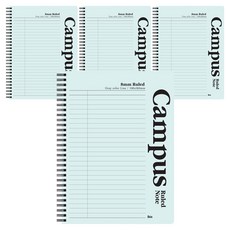 ibis 校園線圈筆記本, 4個, 薄荷綠