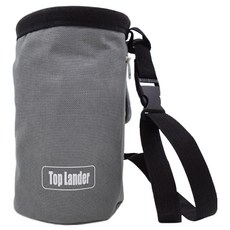 TopLander 早期系列圓形攀岩粉袋, 淺灰