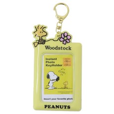 PEANUTS 史努比 票卡套附鑰匙圈