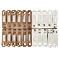 UdiLife 優的生活大師 衣之戀衣夾 22個, 咖啡牛奶