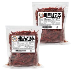복이네먹거리 베트남 건고추, 200g, 2개
