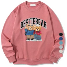 일루소 남녀공용 특양면 스탠다드 베스티베어 베이직핏 맨투맨