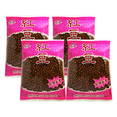 同正 台灣產 紅豆，含有豐富膳食纖維, 600g, 4包