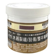十田修繕 tci 木家具裂縫刮傷修補泥 中胡桃 200g 整平表面, 1罐