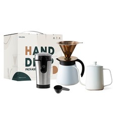 KALDIN 手沖咖啡4件組合A2, 白色, 1組