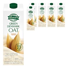 Denmark 燕麥奶, 6瓶, 950ml